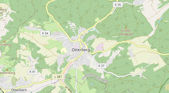 physical therapy on map