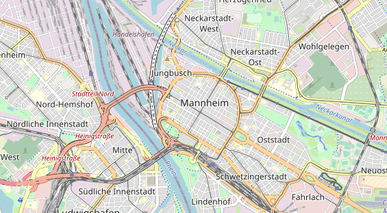 physical therapy on map