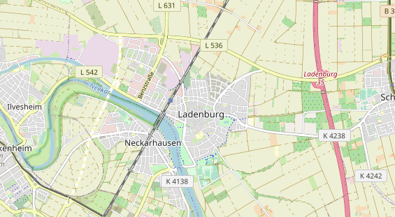 physical therapy on map