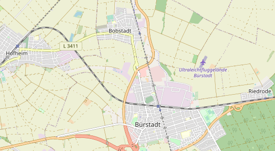 physical therapy on map