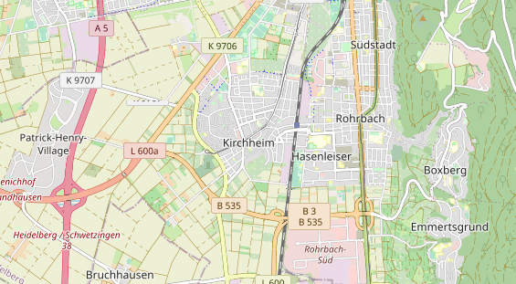 physical therapy on map