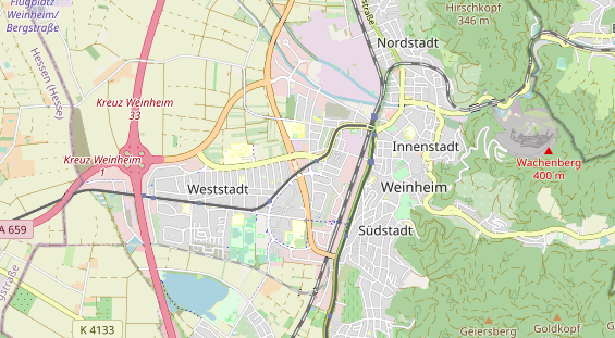 physical therapy on map