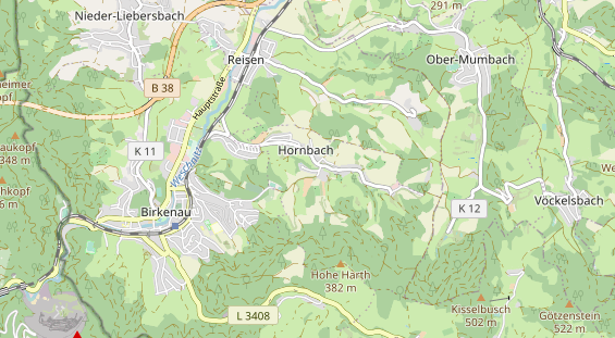 physical therapy on map