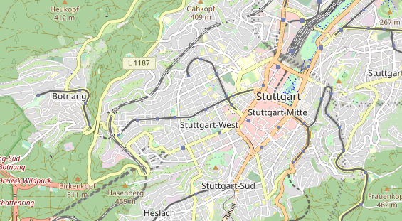 physical therapy on map