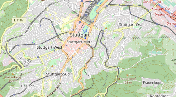 physical therapy on map