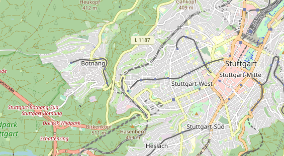 physical therapy on map