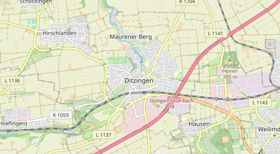 physical therapy on map