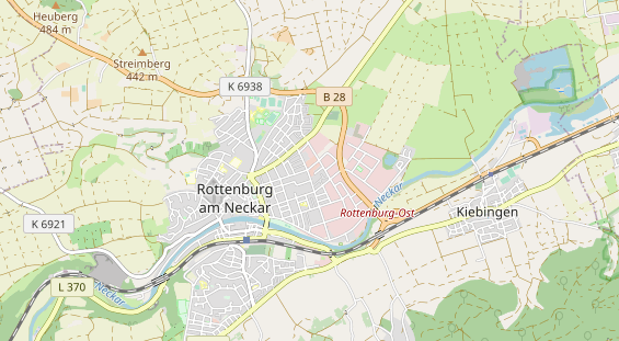 physical therapy on map