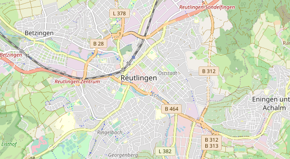 physical therapy on map