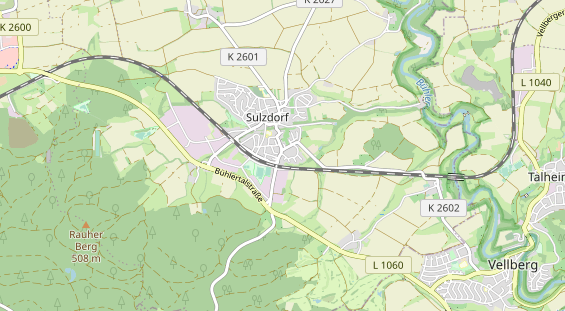 physical therapy on map