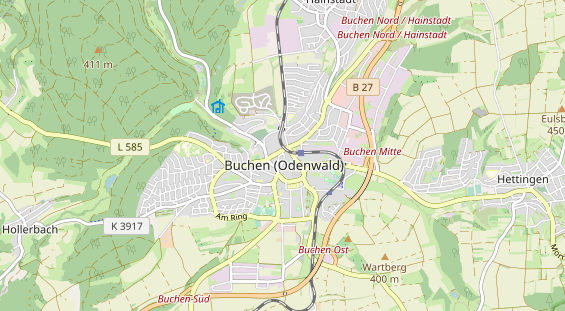 physical therapy on map