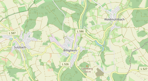 physical therapy on map