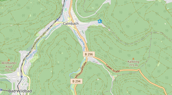 physical therapy on map