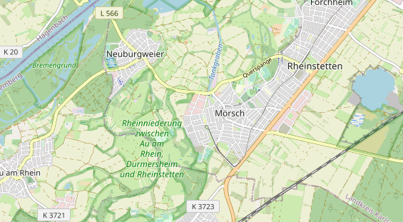 physical therapy on map