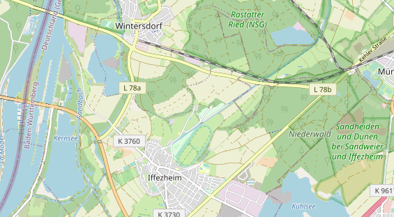 physical therapy on map
