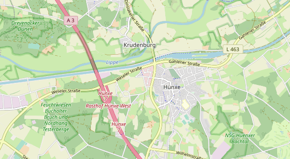 physical therapy on map