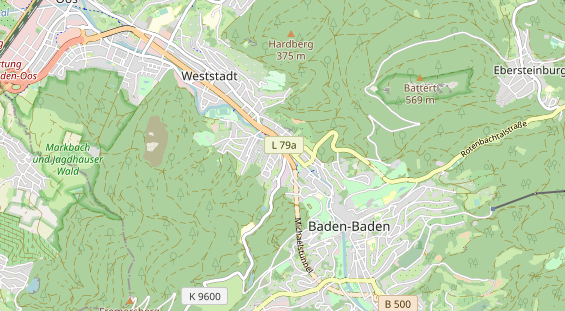 physical therapy on map