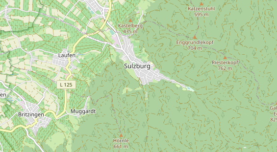 physical therapy on map