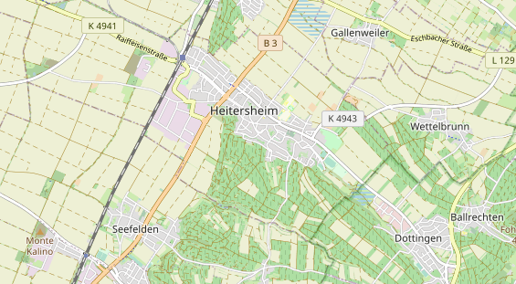 physical therapy on map