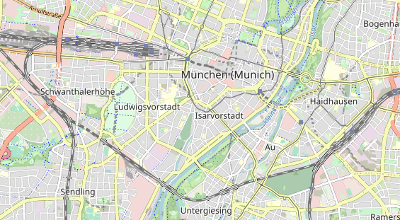 physical therapy on map