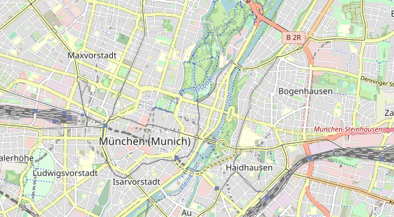 physical therapy on map