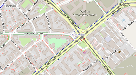 Physiotherapie auf Satellitenbild