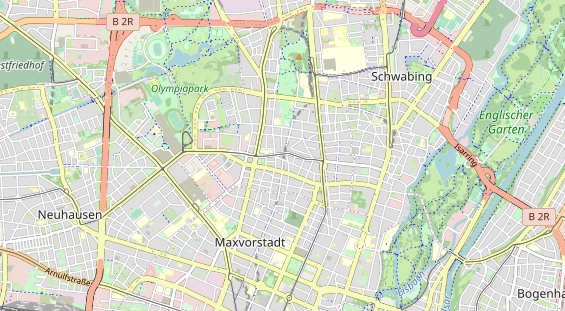 physical therapy on map