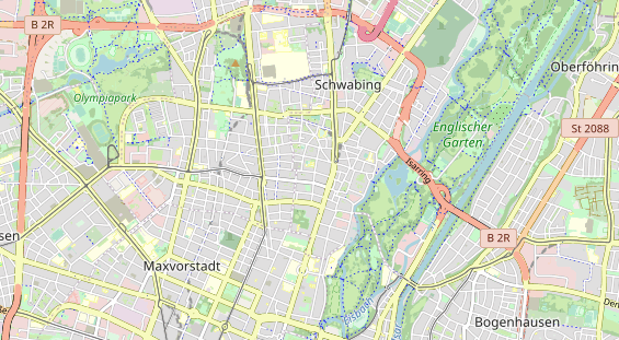 physical therapy on map