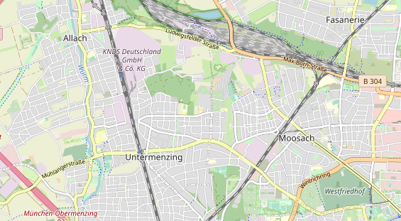 physical therapy on map