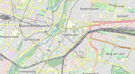 physical therapy on map