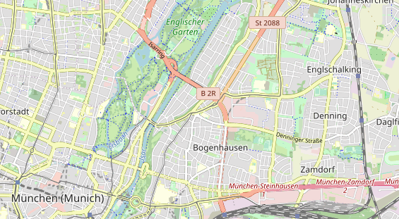 physical therapy on map