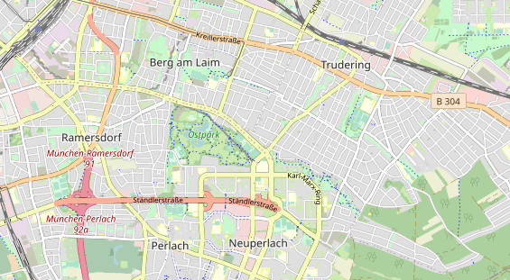 physical therapy on map