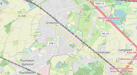 physical therapy on map