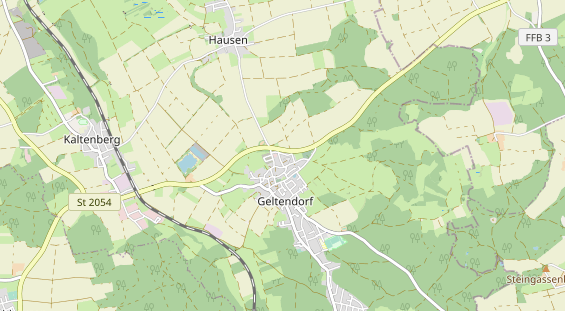 physical therapy on map