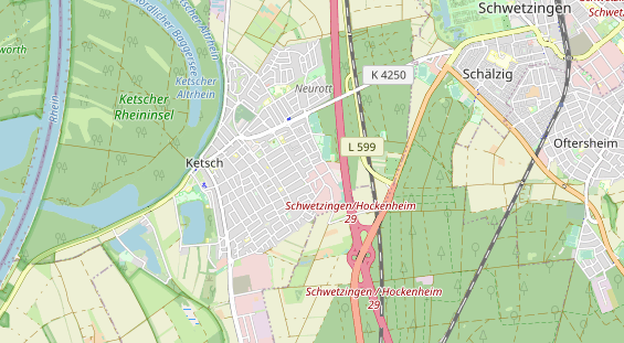 physical therapy on map