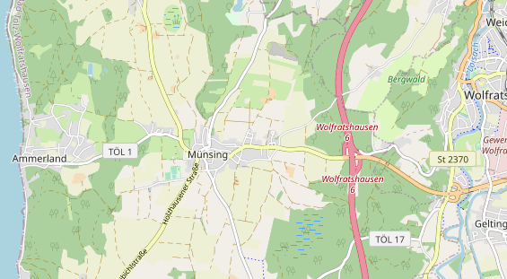 physical therapy on map