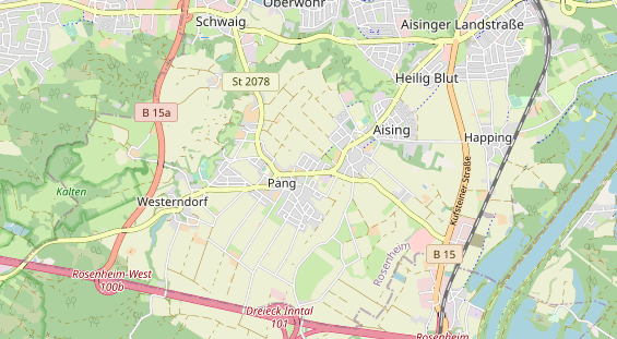 physical therapy on map