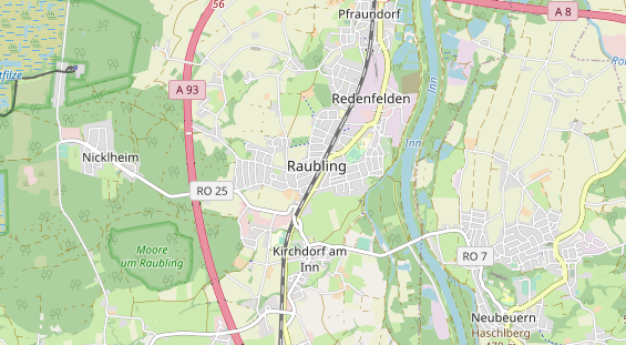 physical therapy on map