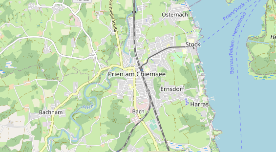 physical therapy on map