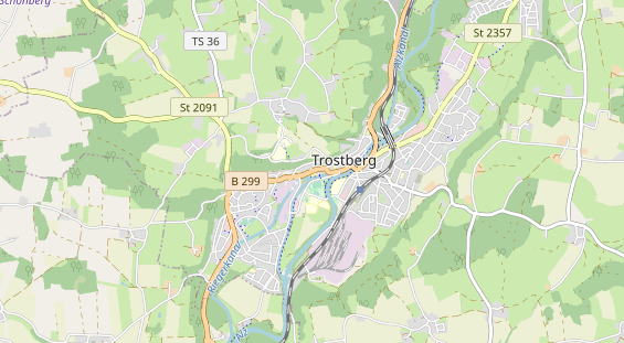 physical therapy on map