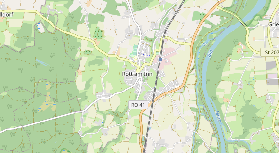 physical therapy on map