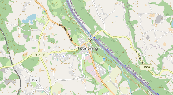 physical therapy on map