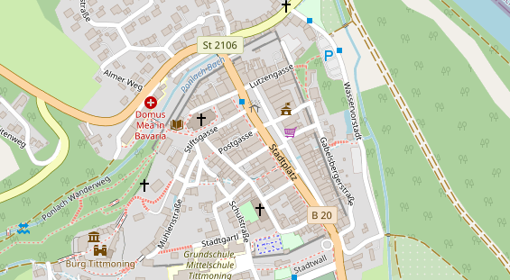 Physiotherapie auf Karte