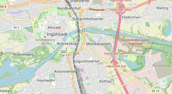 physical therapy on map
