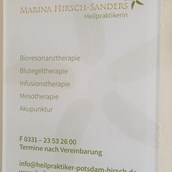 Physiotherapie - Naturheilpraxis Potsdam - Bluthochdruck Behandlung (Hypertoniebehandlung) in Potsdam / Wannsee / Berlin-Zehlendorf alternativ bei Heilpraktikerin Marina Hirsch-Sanders