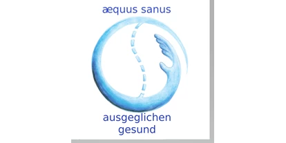 Physiotherapist - Mainz-Kostheim - Mein Praxislogo - aequus sanus- ausgeglichen gesund  Heilpraktik & Physiotherapie Sara Mertz
