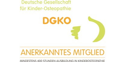 Physiotherapist - Therapieform: Osteopathie - Germany - Mitgliedschaft in der Deutschen Gesellschaft für Kinderosteopathie - Praxis für Physiotherapie & Osteopathie Petra Schürer