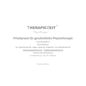 physical therapy - TherapieZeit2