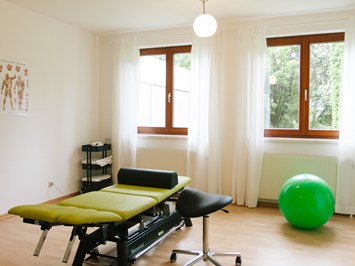 Physiotherapie Baumgartner Räumlichkeiten Behandlungsraum