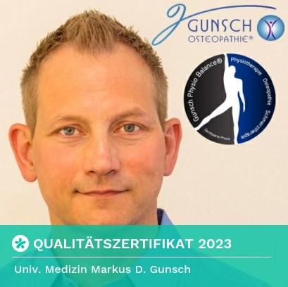Gunsch Physio Balance ® München Teammitglieder M.Sc. Univ. Medizin Markus D. Gunsch 